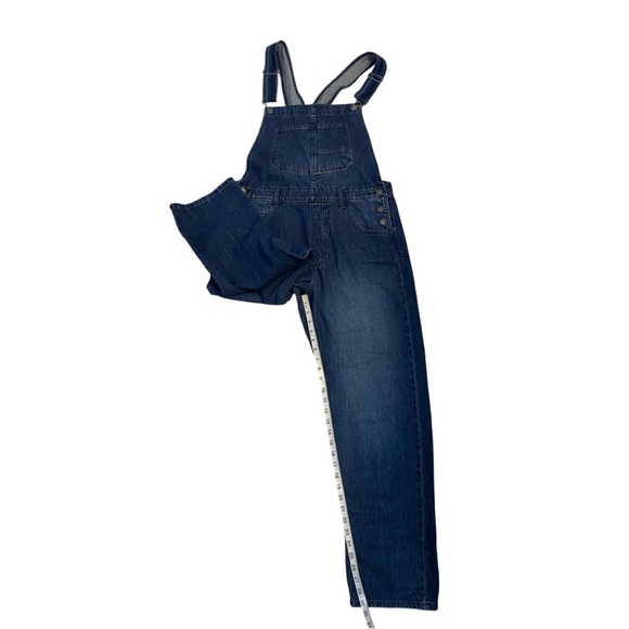 Free People NWT We The Free Ziggy Denim Overalls Size M Short Version - Picture 11 of 15